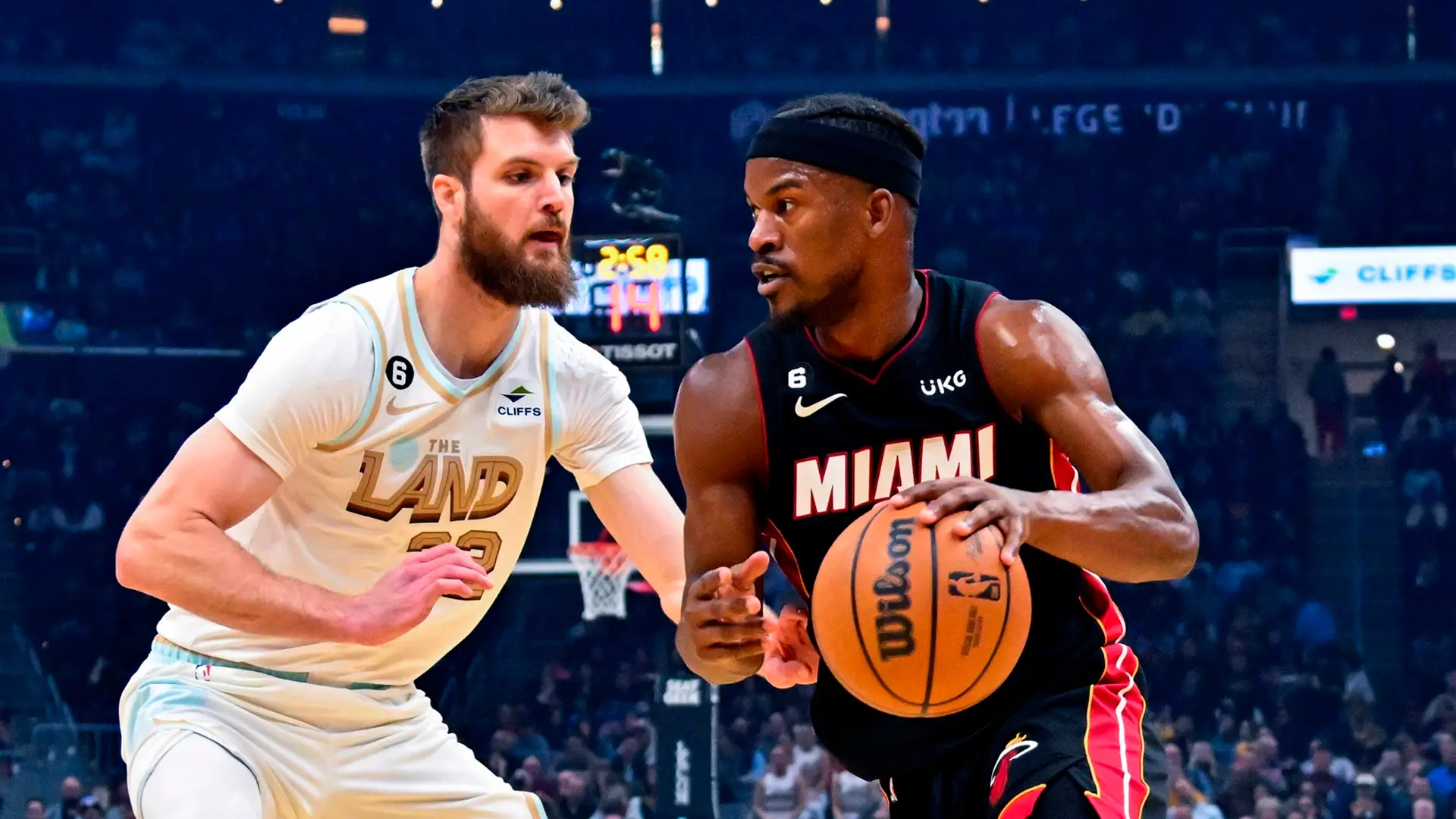 The Playoffs » Em jogo disputado, Miami Heat conquista vitória em cima do  Cleveland Cavaliers » The Playoffs